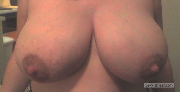 Tit Flash: My Very Big Tits - Nice Nips from United States